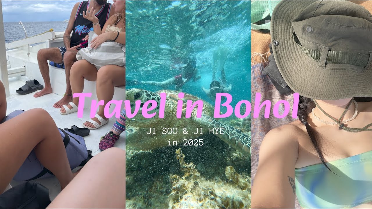 [vlog] 호객&한국인 없는 진짜 보홀 여행, 알로나비치에서 벗어나셔요,, 👙(총경비 65만원｜오토바이 자유여행｜거북이｜반딧불이｜라카사디베아트리체｜카와산폭포)