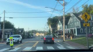 Driving in Ogunquit, Maine, August 25, 2024