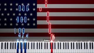 When Johnny Comes Marching (American Civil War Song) - Piano