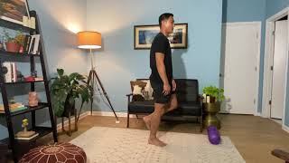 Slouched Split Squat