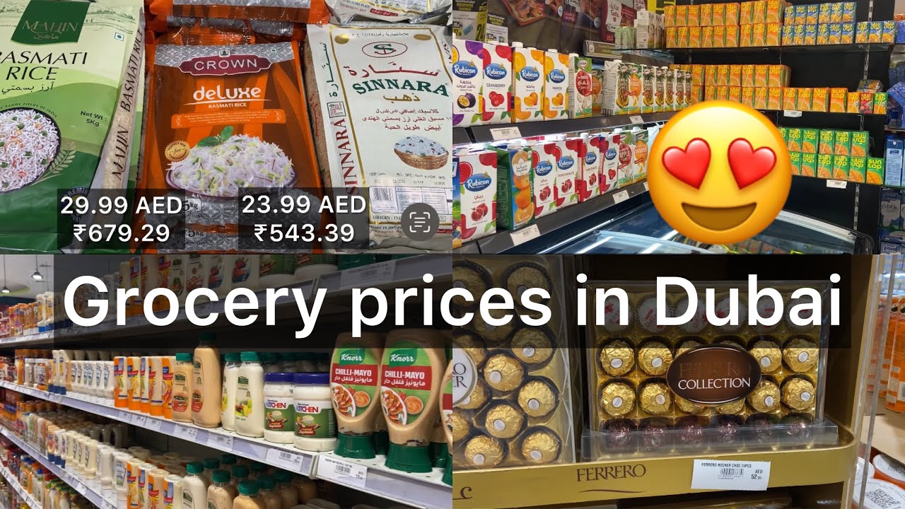 Come to the mall with me Dubai mein shift hona h to dekhe grocery