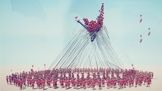80 HARPOONS & 300 BALLOON ARCHERS vs GIANTS - Totally Accurate Battle Simulator TABS