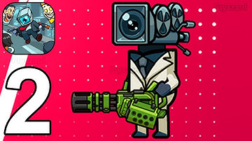 Toilet Monster Survival Battle - Gameplay Walkthrough Part 2 Cameraman VS Skibidi Toilet (Android)