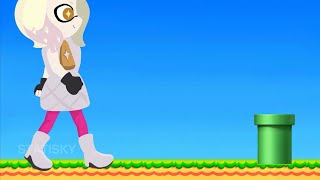 Super Pearl [Splatoon 2 animation - Mario Splatfest]