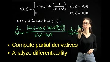 Is (x^2+y^2)sin(1/(x^2+y^2)) differentiable? Real Analysis II