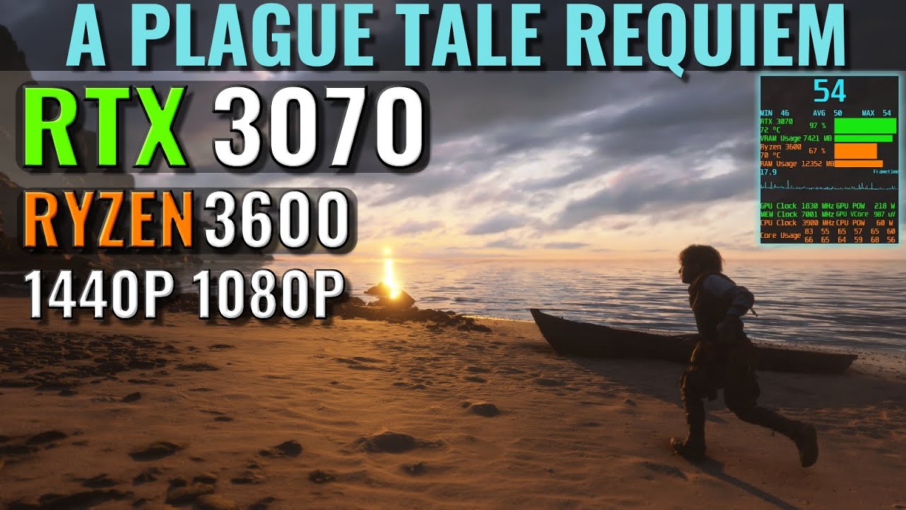 A Plague Tale Requiem: ¿RTX 3070 para jugar a 1080p y 60 fps?