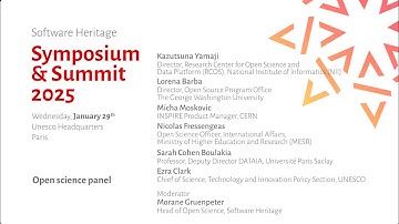 Symposium 2025 - Open Science Panel