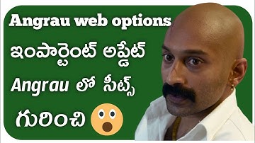 AP EAMCET BIPC Agriculture web options 2021 latest news  angrau web options 2021| angrau counselling