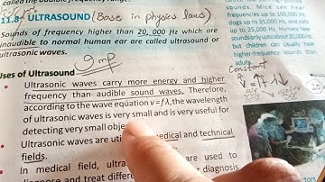 Class 10 physics chapter 11 topic audible frequency sond and ultrasound