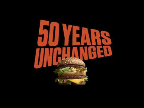 Big Mac - 50 Years Unchanged