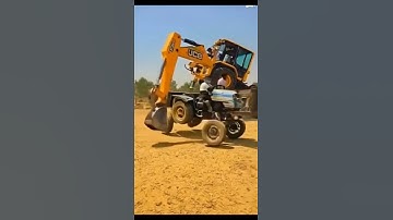 Jcb Tractor Leggy Run #automobile_#automotiveedit_#aivfx#ai#aivideo#shortvideo #aiedits#jcb#bus