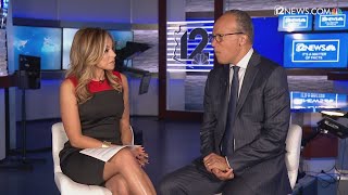 'The truth is under attack right now' says Lester Holt in interview with Caribe Devine