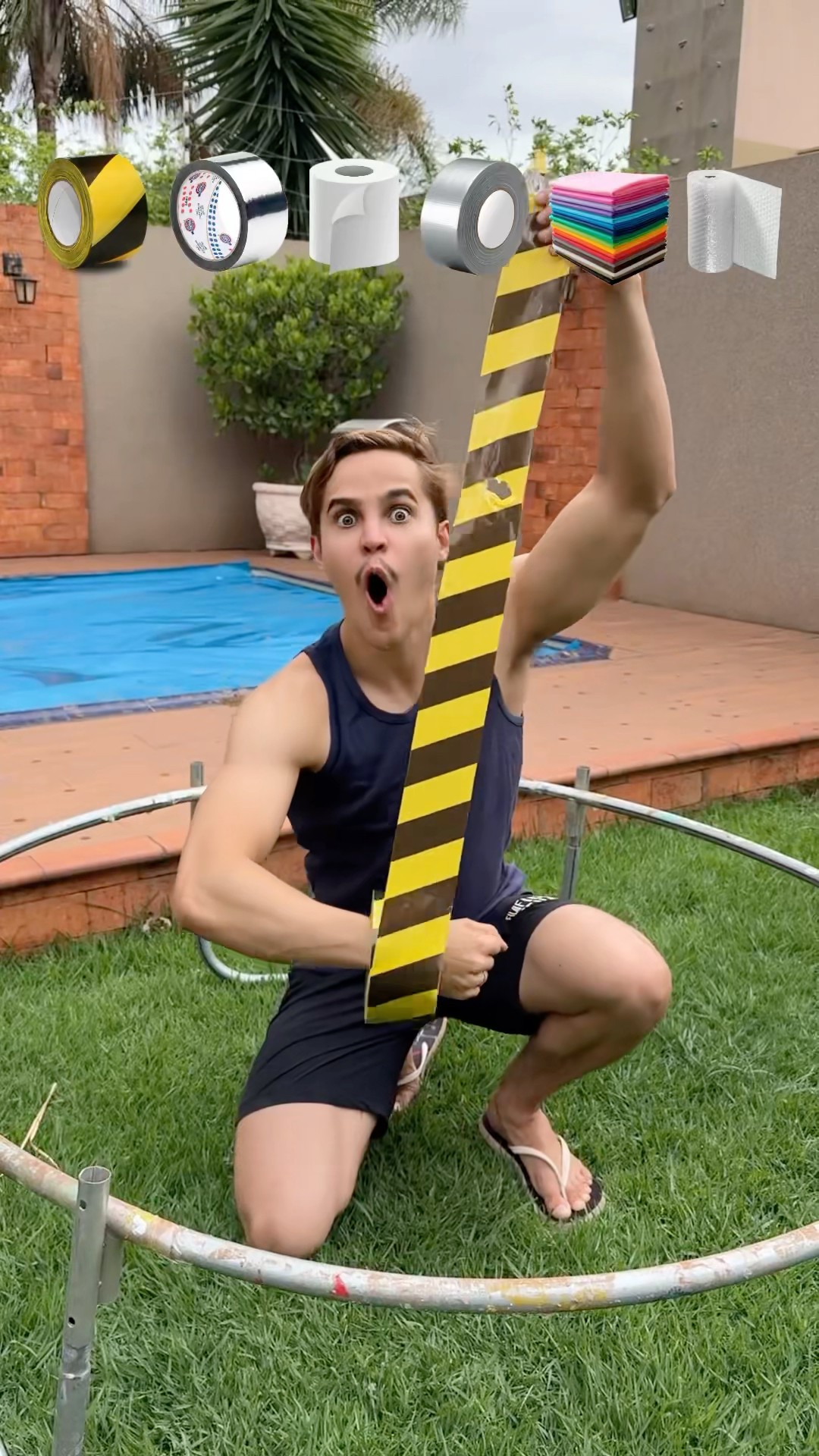 Which Trampoline Was the Strongest?? #shorts