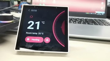 T6E 4" Smart Home Automation Wall Dashboard Panel Thermostat Control AC Zigbee WiFi KNX POE Factory