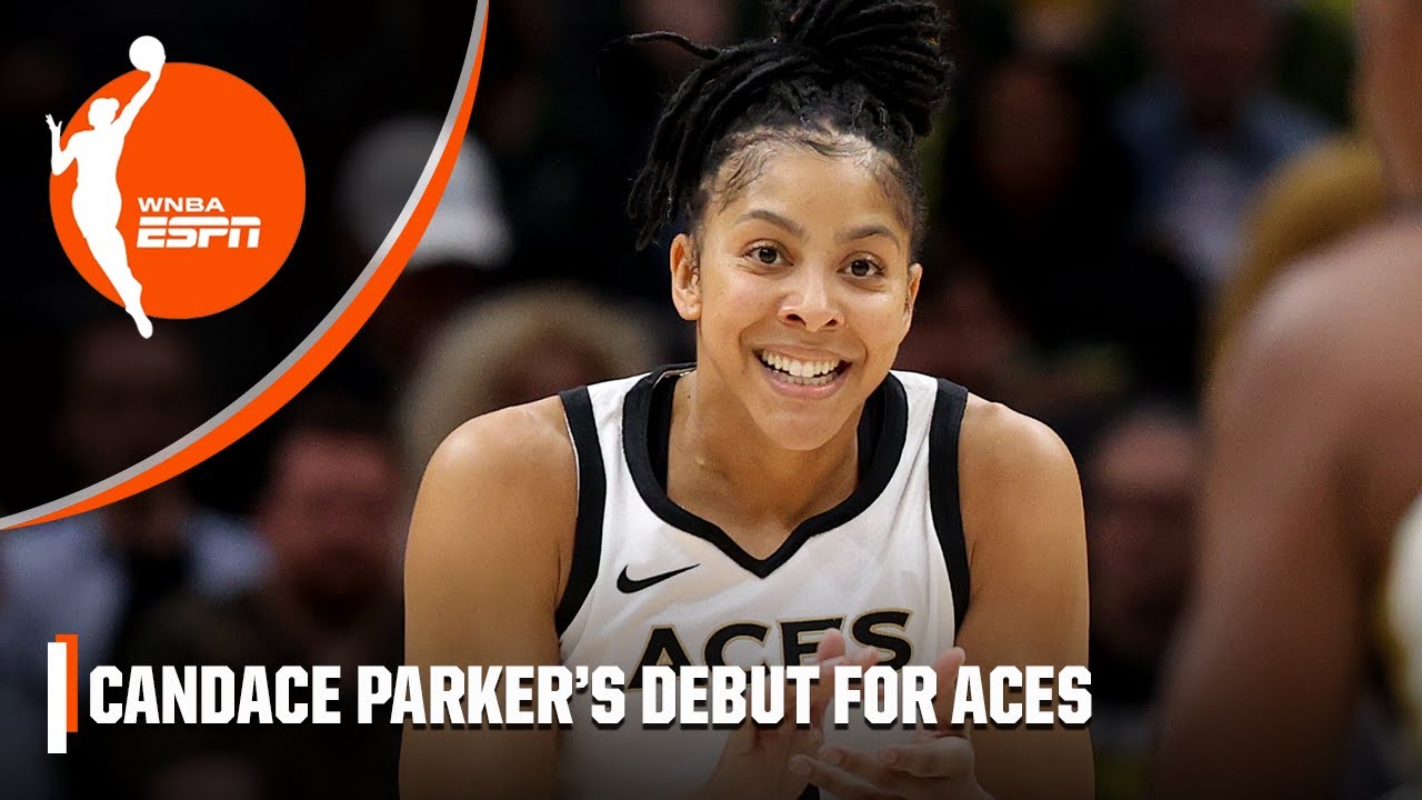Highlights from Candace Parkers debut with Las Vegas Aces WNBA on ESPN
