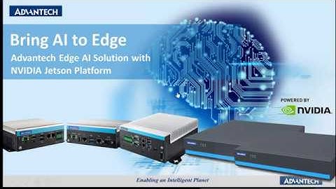 [Webinar] Advantech Industrial Edge AI Jetson Platform