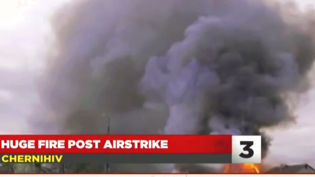 Vinnytsia Airport Burned Down; Missile Attack In Irpin | Haunting Images Of Russia-Ukraine Conflict.