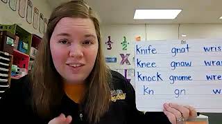 Details Saxon Phonics Grade 1 Lesson 112 Ghost Letter Digraphs kn, gn, wr Guide