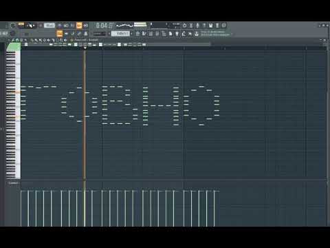 Как звучит слово ГОВНО на пианино fl studio🔥 💩