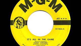 Download Lagu 1951 HITS ARCHIVE: It’s All In The Game - Tommy Edwards (his first version) MP3
