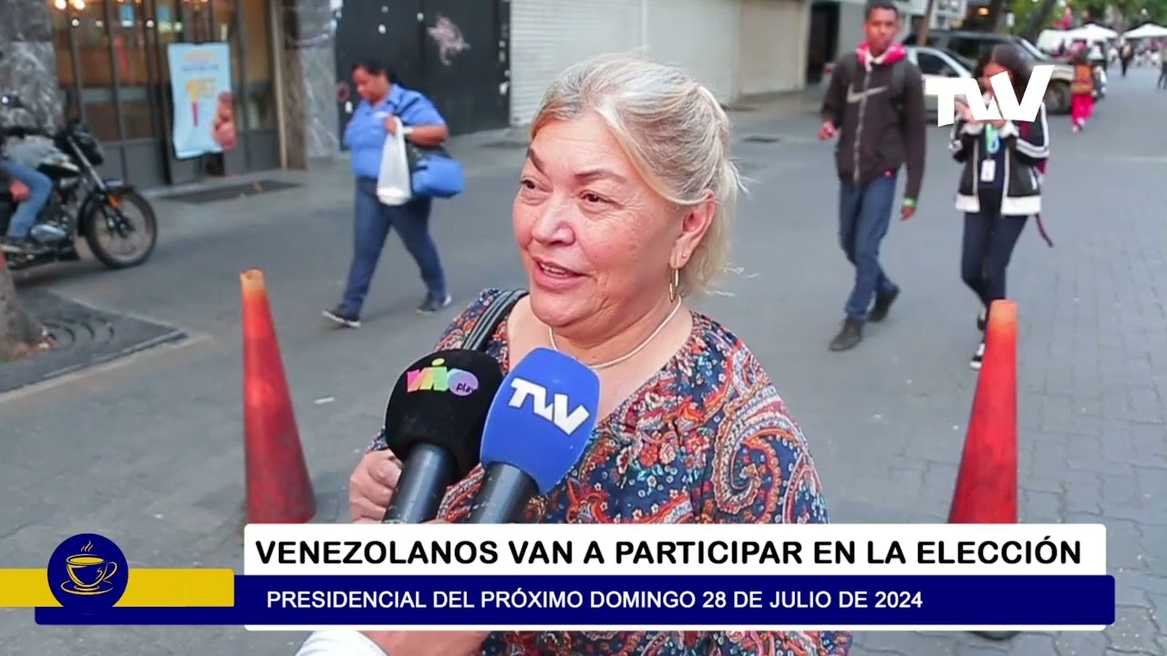 Venezolanos opinan sobre las elecciones presidenciales del 28 de julio y Edmundo González Urrutia