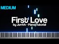 Jurrivh First Love MEDIUM Piano Tutorial