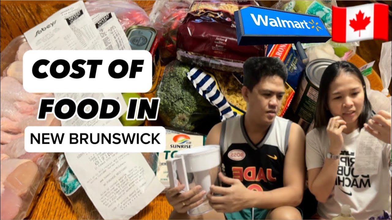 🍁5 | Grocery Haul: Cost of Food in New Brunswick | 