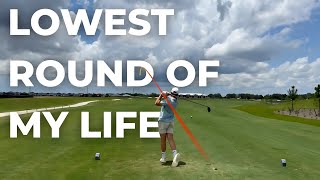 My lowest 9 hole score yet