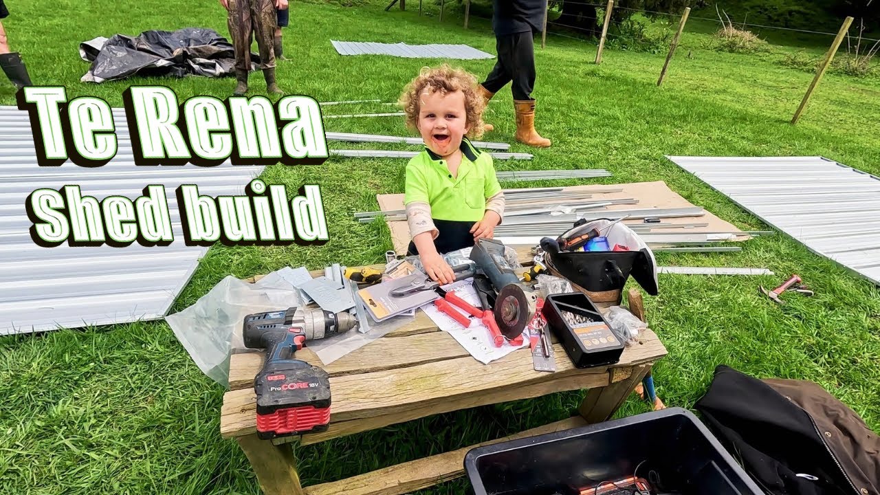 Building a Shed with the Whanau