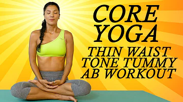 Yoga for Abs, Core & Belly Fat with Sanela | Beginners at Home Yoga Workout for a Flat Tummy