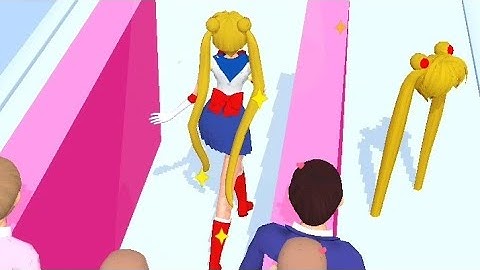 ( Sailor Moon ) Makeover Run 🏃👠💄💎 Levels 139 Android Gameplay/Walkthrough