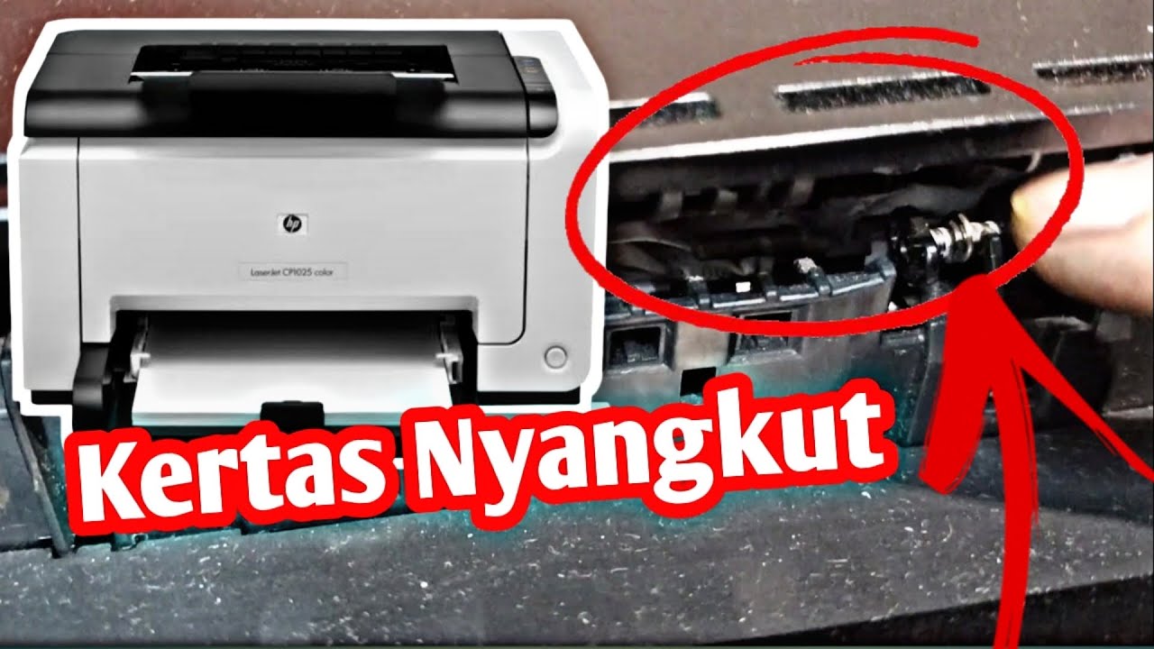 Cara Mengatasi Kertas Nyangkut Pada Printer HP LaserJet CP 1025 Collor Cara mengatasi kertas nyangkut pada printer hp laserjet cp 1025 collor
