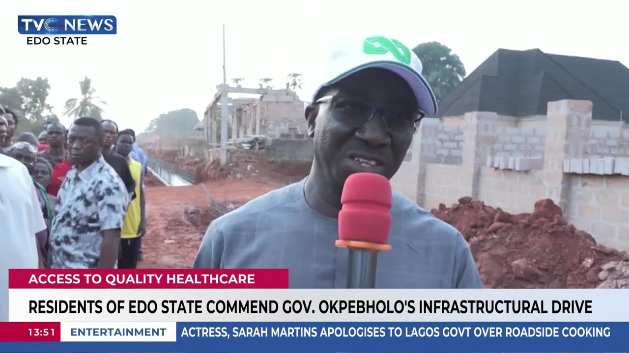 Residents Of Edo State Commend Gov Okpebholo's Infrastructure Drive