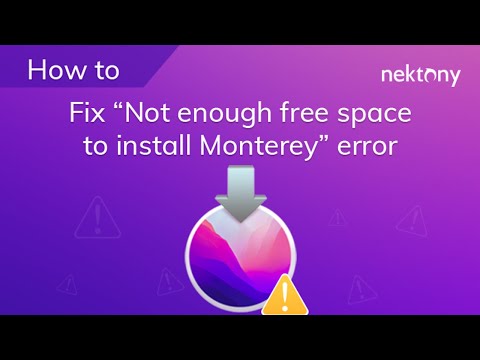 Not Enough Space To Install MacOS Monterey Fix