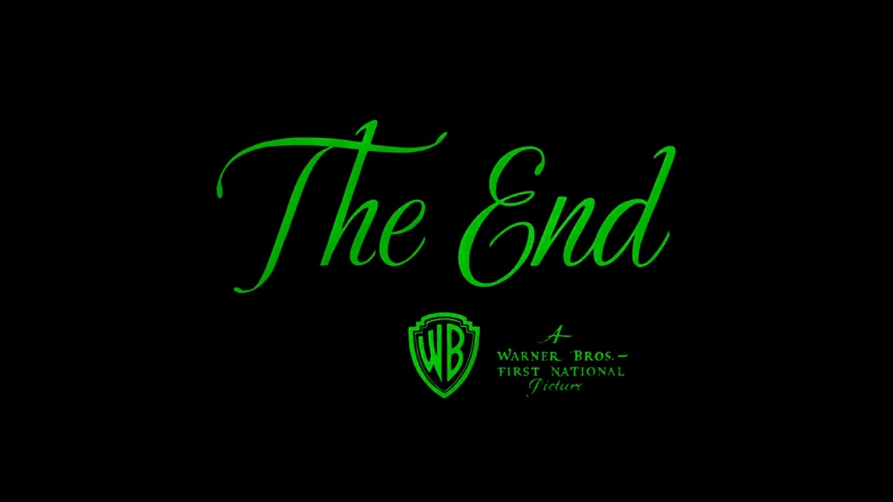 The End/A Warner Bros.First National Picture (1944) YouTube