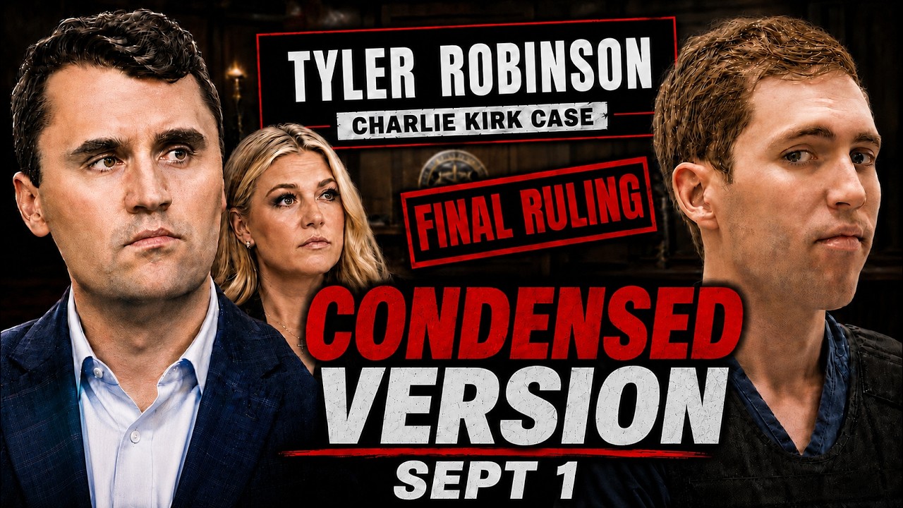 🔥 Judge Sends Tyler Robinson to Trial on ALL 7 COUNTS | Condensed September 1 Court Hearing