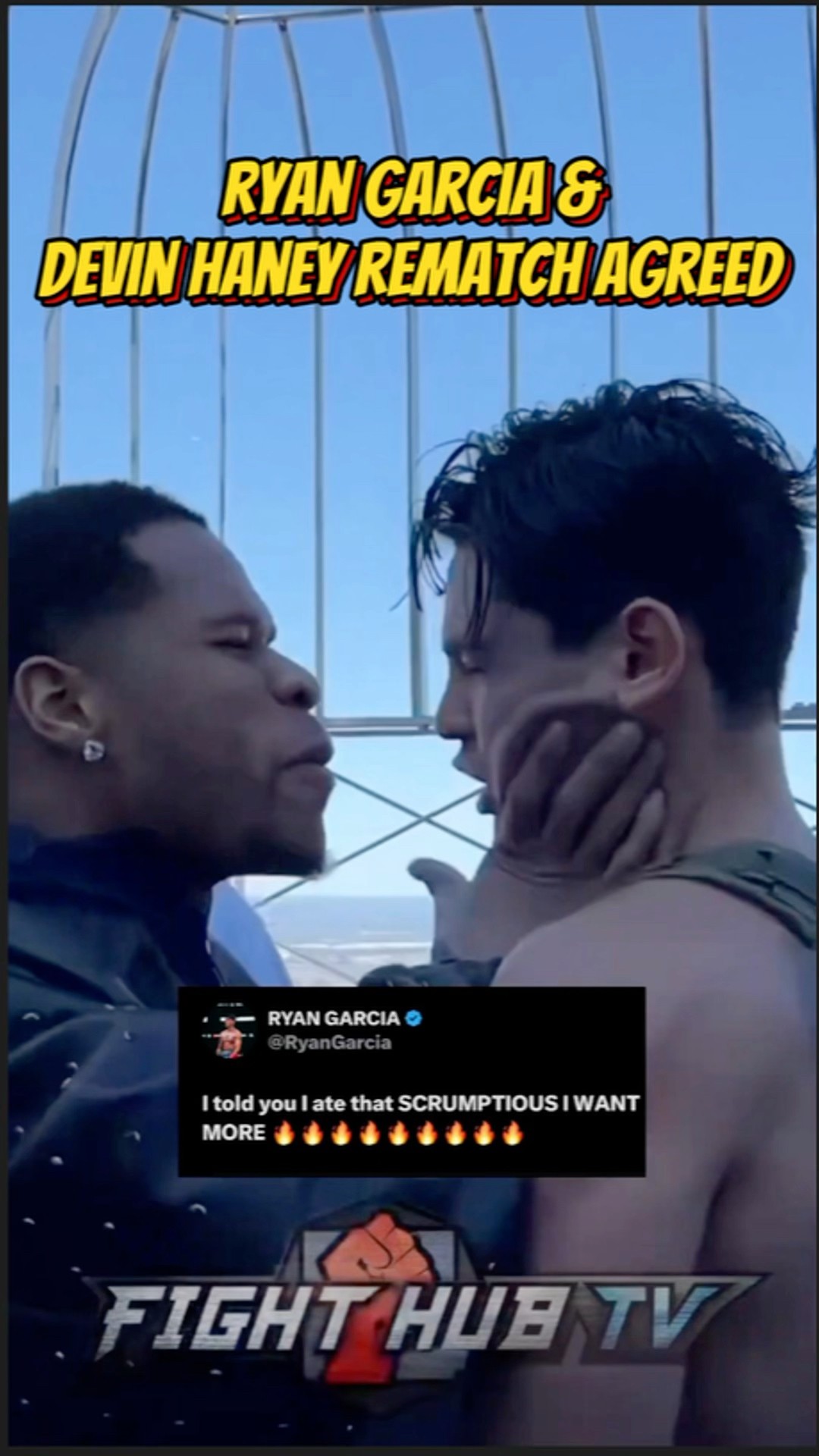 Breaking: Ryan Garcia \u0026 Devin Haney return to the ring \u0026 agree to the rematch!