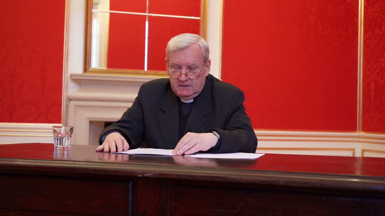 Pokój królewski - obecnie Aula Nobilium Pałacu Branickich w Białymstoku. Ks. dr Jan Nieciecki