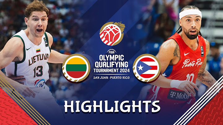 Final: Lithuania 🇱🇹 vs Puerto Rico 🇵🇷 | Highlights | FIBA OQT 2024 Puerto Rico