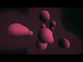 Slate &amp; Rose Floating Spheres — 4K 10 Hour Screensaver Loop