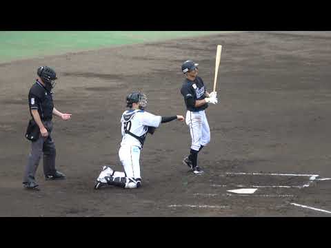 2021/6/27 草薙球場 荻野貴司選手 四球 第4打席 北海道日本ハムファイターズVS千葉ロッテマリーンズ