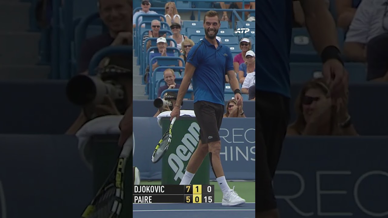 Benoit Paire Left Novak Djokovic STUNNED 😳