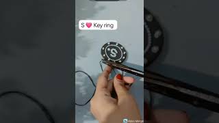key ring making at home key ring design #shorts #craft