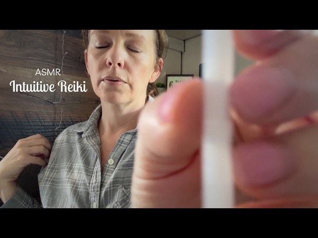 Intuitive ASMR Reiki 🔮 Gentle Energy Clearing with Tiny Tools🪶(Feathers, Selenite & Shells)