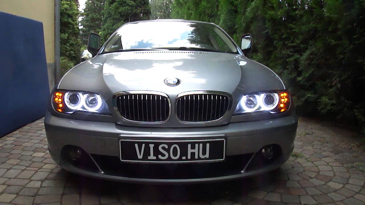 BMW E46 LED ANGEL EYE UPGRADE 3 XENON 