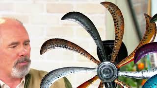 Bernini Solar Powered Windless Wind Spinner on QVC