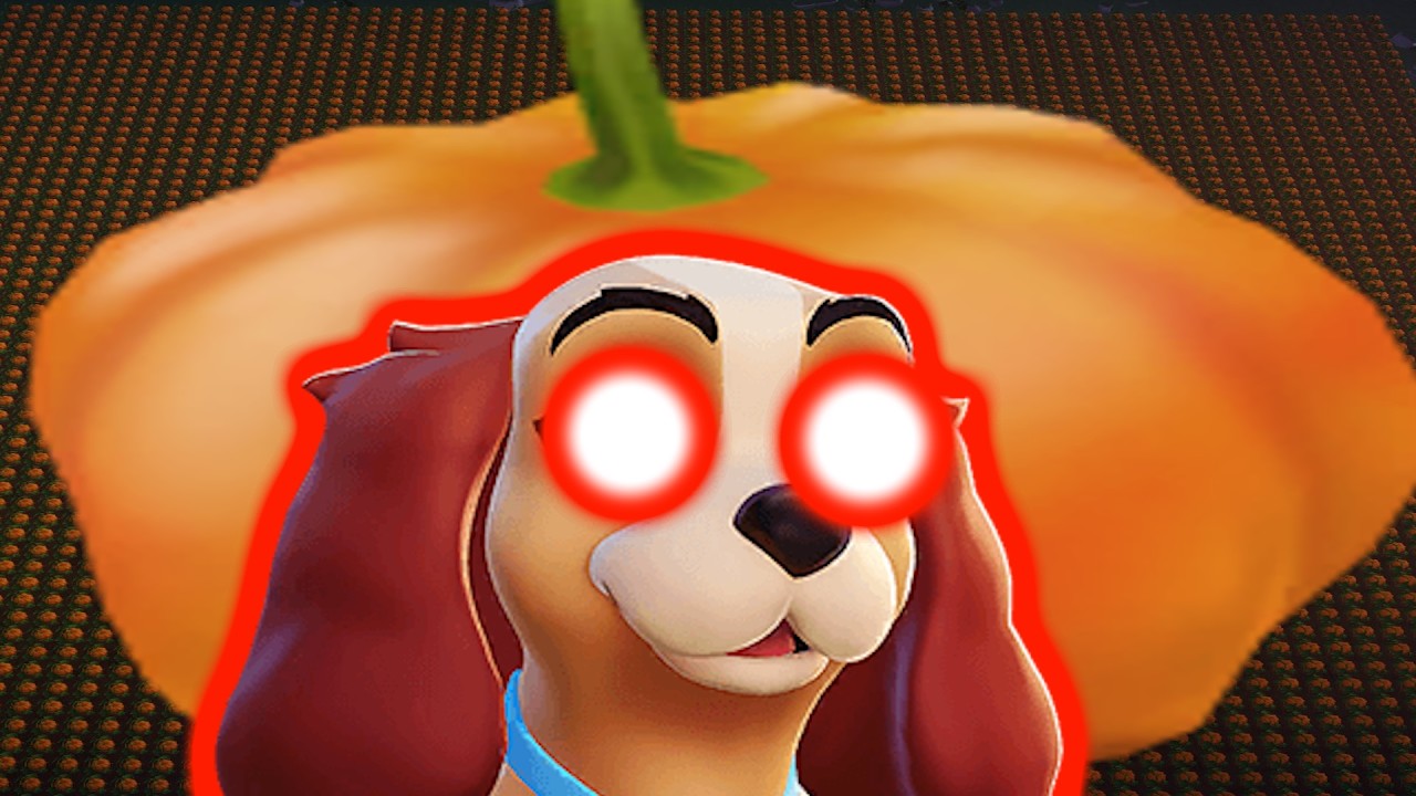 Disney Dreamlight Valley - Harvesting My GIANT PUMPKIN FARM with Lady!