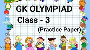IGKO Sample paper 2022-23|GK Olympiad  Practice paper for class-3 |IGKO question answers|Gk Quiz