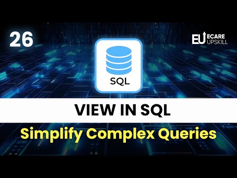 How to Use Views in SQL | SQL for Data Analytics Tutorial for Beginners in Hindi | eCare Upskill