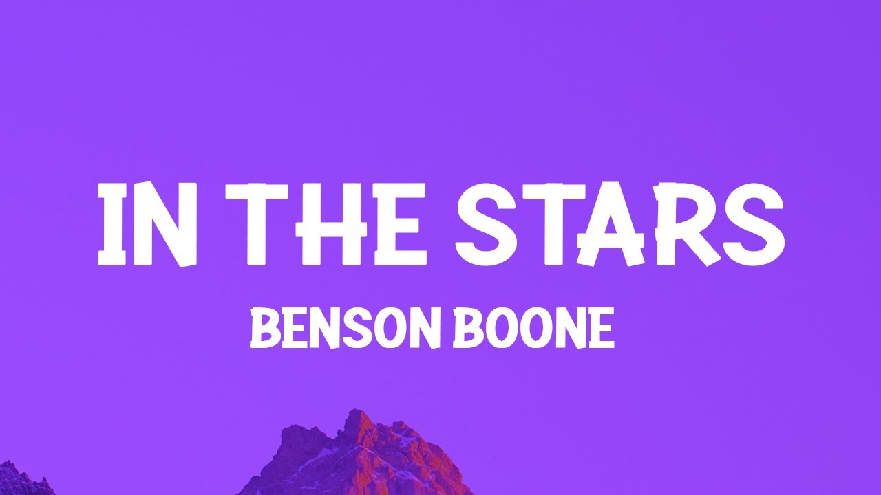 Benson Boone   In the Stars Lyrics